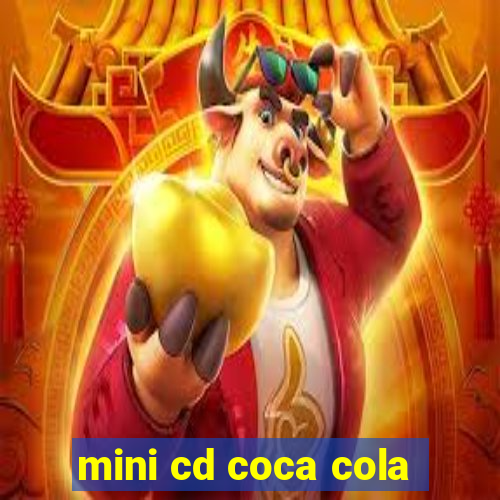 mini cd coca cola